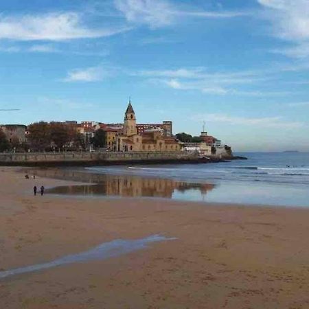 Apartamento A 100Metros De La Playa De San Lorenzo Gijón Eksteriør bilde