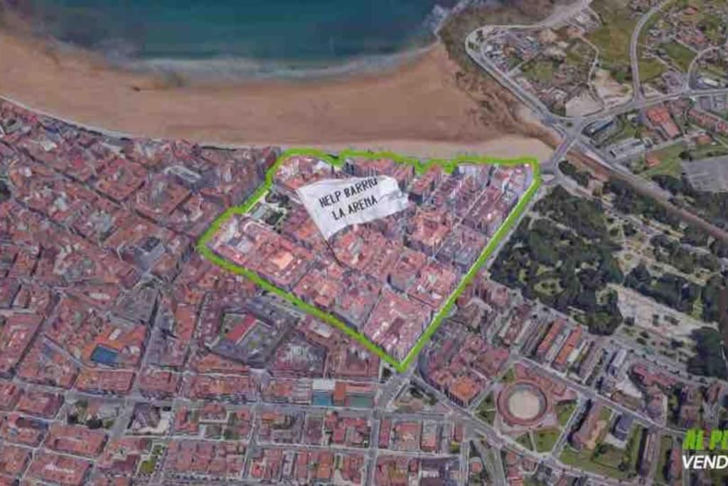 Apartamento A 100Metros De La Playa De San Lorenzo Gijón Eksteriør bilde